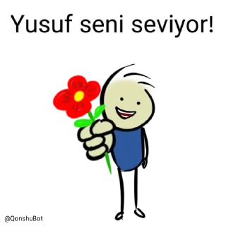 ❤️ emoji Yusuf @Qonshubot Telegram sticker 8 of 31