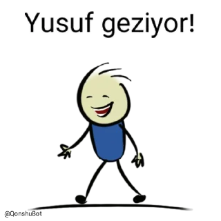 🚶‍♂️ emoji Yusuf @Qonshubot Telegram sticker 10 of 31