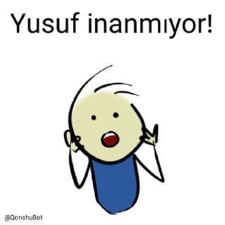 😱 emoji Yusuf @Qonshubot Telegram sticker 3 of 31