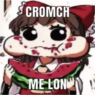 🍉 emoji твоя мамка @draineer2007 Telegram sticker 24 of 84