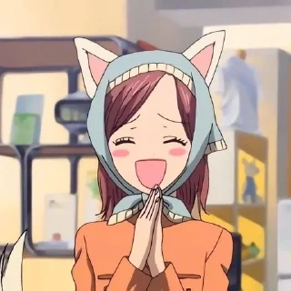 🙏 emoji Hachiko Nana Telegram sticker 23 of 41
