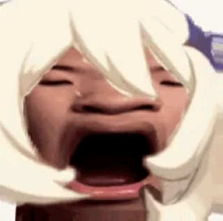 Sticker from Cursed Genshin Gifs