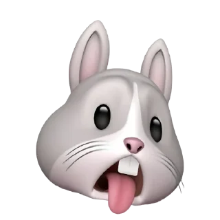 🐰 emoji ⬮   𝖻𝗎𝗇𝗇𝗒    ✿ᰮຼ݃     𝀊     @Vi3UAl Telegram sticker 7 of 20