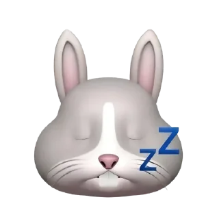 😴 emoji ⬮   𝖻𝗎𝗇𝗇𝗒    ✿ᰮຼ݃     𝀊     @Vi3UAl Telegram sticker 11 of 20