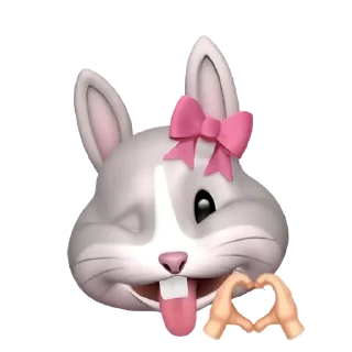 😜 emoji ⬮   𝖻𝗎𝗇𝗇𝗒    ✿ᰮຼ݃     𝀊     @Vi3UAl Telegram sticker 16 of 20