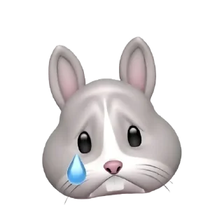😢 emoji ⬮   𝖻𝗎𝗇𝗇𝗒    ✿ᰮຼ݃     𝀊     @Vi3UAl Telegram sticker 15 of 20