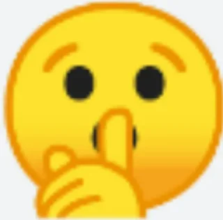 🤫 emoji @Stickers Botuna İlet
@EzStickerBot Telegram sticker 1 of 84