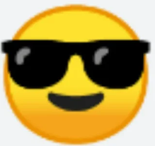 😎 emoji @Stickers Botuna İlet
@EzStickerBot Telegram sticker 2 of 84