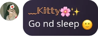 🙂 emoji Cute kitty 🐈 Telegram sticker 17 of 20