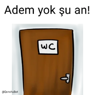 🚽 emoji Adem @Qonshubot Telegram sticker 22 of 31