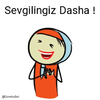 ❤️ emoji Dasha @Qonshubot Telegram sticker 7 of 31