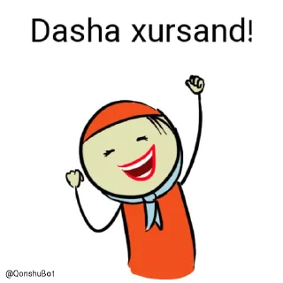 😄 emoji Dasha @Qonshubot Telegram sticker 12 of 31