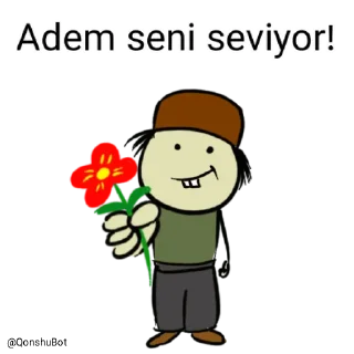 ❤️ emoji Adem @Qonshubot Telegram sticker 8 of 31