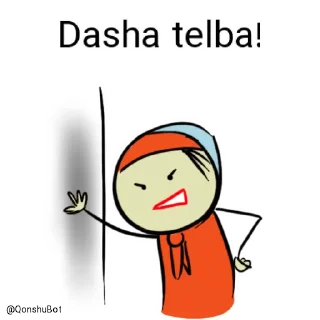 😡 emoji Dasha @Qonshubot Telegram sticker 16 of 31
