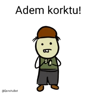 😰 emoji Adem @Qonshubot Telegram sticker 15 of 31