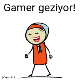 🚶‍♂️ emoji Gamer @Qonshubot Telegram sticker 10 of 29