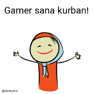 🤗 emoji Gamer @Qonshubot Telegram sticker 18 of 29