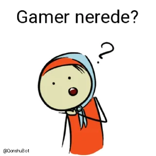 🤔 emoji Gamer @Qonshubot Telegram sticker 5 of 29