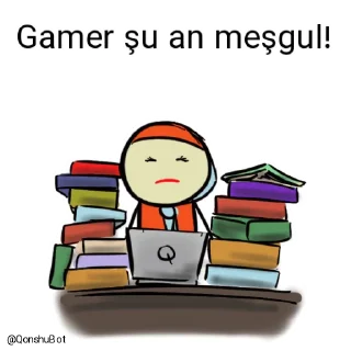 😖 emoji Gamer @Qonshubot Telegram sticker 24 of 29