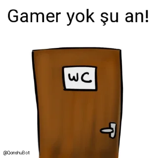 🚽 emoji Gamer @Qonshubot Telegram sticker 22 of 29