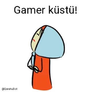 😒 emoji Gamer @Qonshubot Telegram sticker 13 of 29