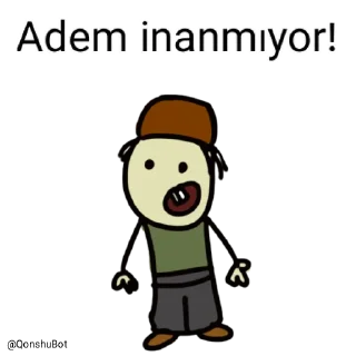 Sticker from Adem @Qonshubot