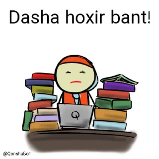 😖 emoji Dasha @Qonshubot Telegram sticker 24 of 31