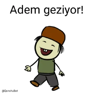 🚶‍♂️ emoji Adem @Qonshubot Telegram sticker 10 of 31