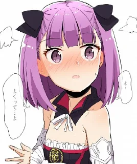 Sticker from Zero's Animepack