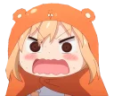 Sticker from Zero's Umaru pack