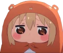 Sticker from Zero's Umaru pack