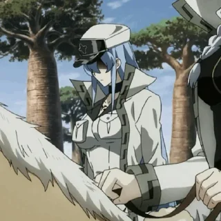 Sticker from ᳀ Esdeath ༐ @ot_anime