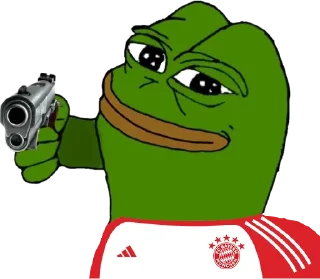 🔫 emoji Bayern München 2023/24 by 🔴[ @PepeAlireza ]⚪️ Telegram sticker 11 of 85