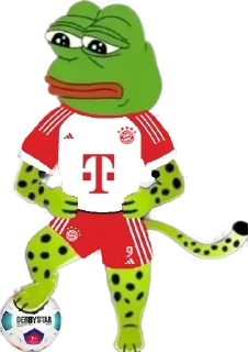 🐆 emoji Bayern München 2023/24 by 🔴[ @PepeAlireza ]⚪️ Telegram sticker 7 of 85