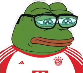 👓 emoji Bayern München 2023/24 by 🔴[ @PepeAlireza ]⚪️ Telegram sticker 15 of 85