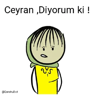 🙄 emoji Ceyran ve Karam @Qonshubot Telegram sticker 7 of 31