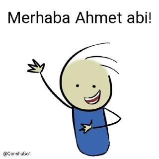 Sticker from Onur ve Ahmet @Qonshubot