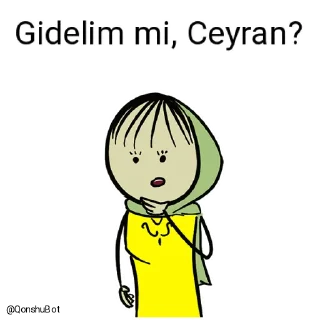 🤔 emoji Ceyran ve Karam @Qonshubot Telegram sticker 6 of 31