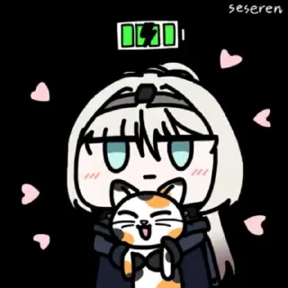 Sticker from GFL Seseren by @tac_drop