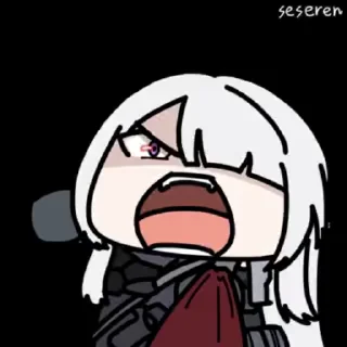 Sticker from GFL Seseren by @tac_drop