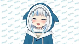 😄 emoji Gawr Gura Telegram sticker 5 of 43