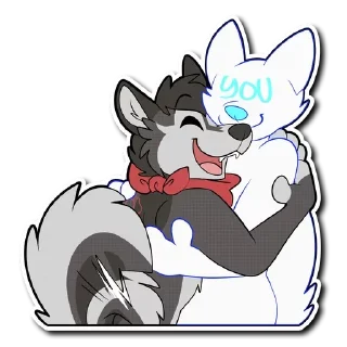 🤗 emoji love me 💜 — @stckrRobot Telegram sticker 7 of 120