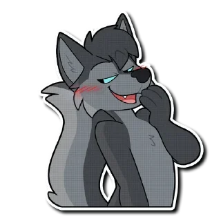 😏 emoji love me 💜 — @stckrRobot Telegram sticker 10 of 120