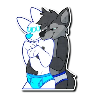 🩲 emoji love me 💜 — @stckrRobot Telegram sticker 18 of 120