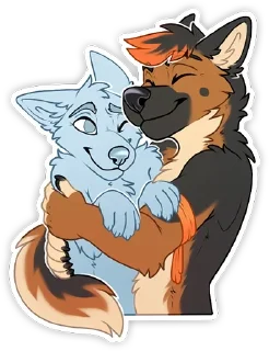 ❤️ emoji love me 💜 — @stckrRobot Telegram sticker 24 of 120