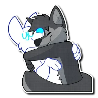 🤗 emoji love me 💜 — @stckrRobot Telegram sticker 14 of 120