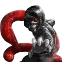 Sticker from tokyo ghoul