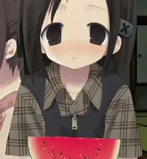 🍉 emoji Acacia 3800 Series Natsumero Telegram sticker 24 of 33