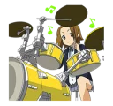 Sticker from K-ON