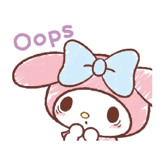 Sticker from sanrio
